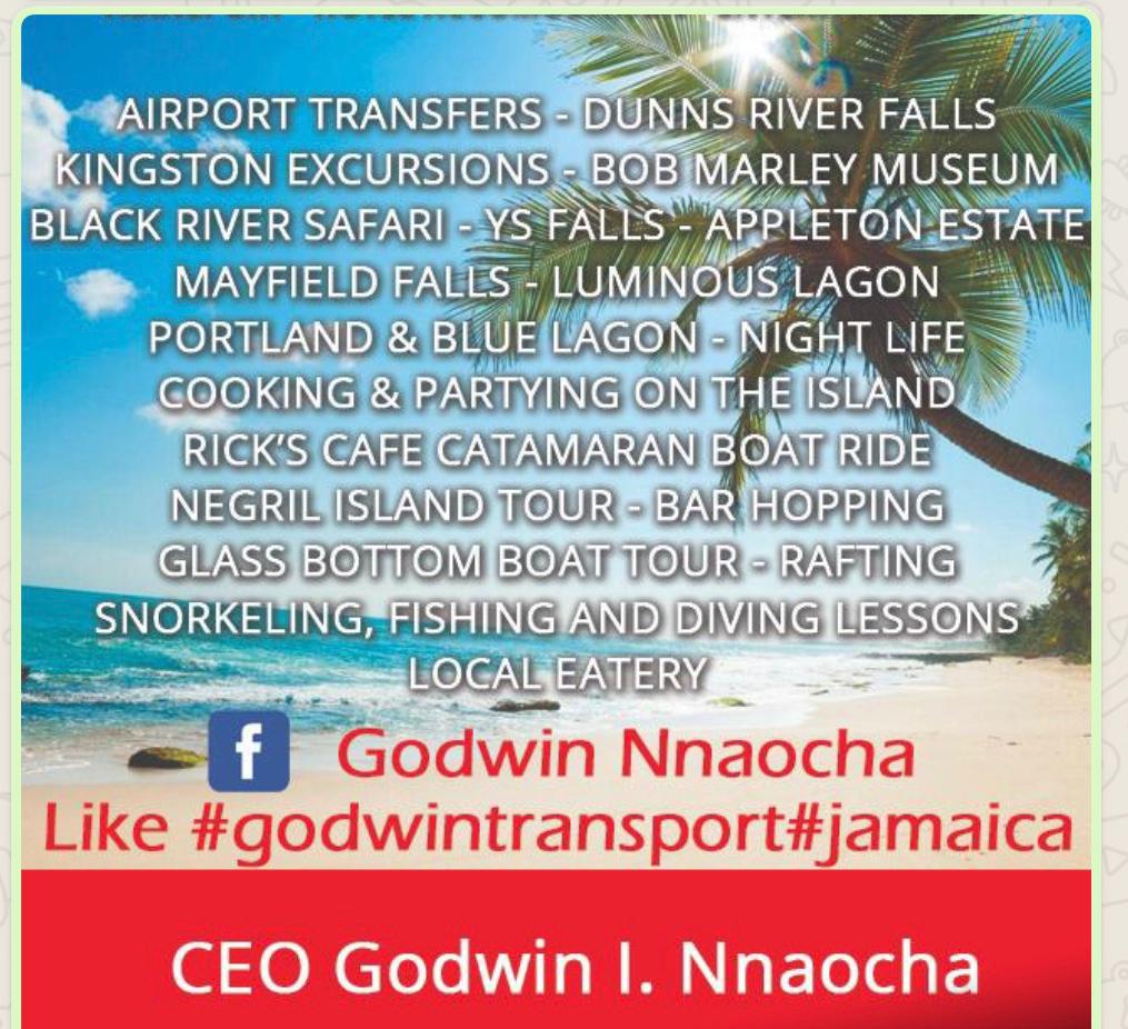Godwin Tours Jamaica - Services
